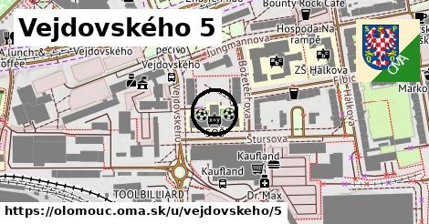 Vejdovského 5, Olomouc