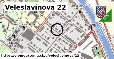 Veleslavínova 22, Olomouc