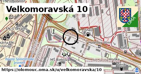 Velkomoravská 10, Olomouc