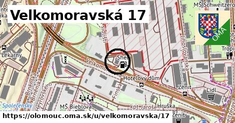 Velkomoravská 17, Olomouc