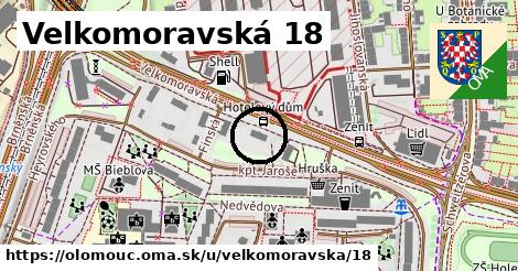 Velkomoravská 18, Olomouc