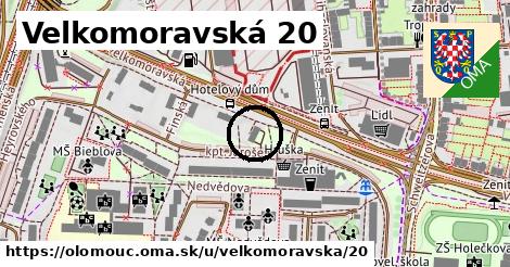 Velkomoravská 20, Olomouc