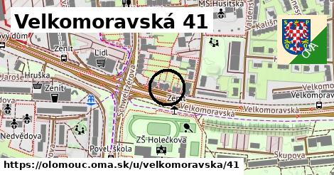 Velkomoravská 41, Olomouc