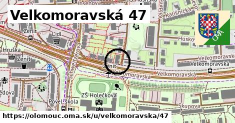 Velkomoravská 47, Olomouc