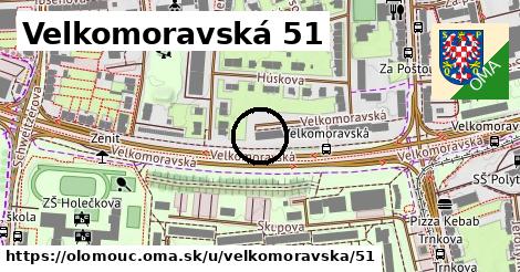 Velkomoravská 51, Olomouc