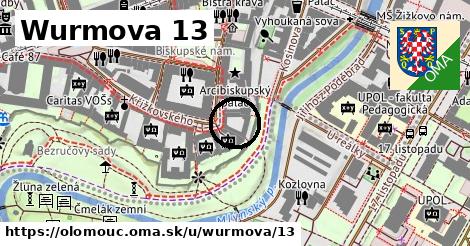 Wurmova 13, Olomouc