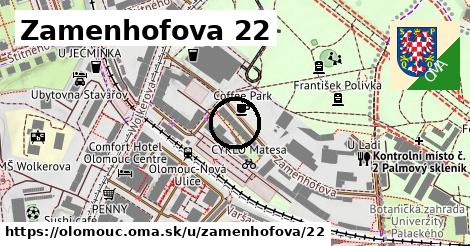 Zamenhofova 22, Olomouc