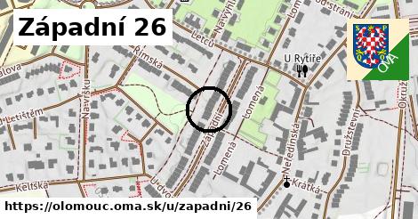 Západní 26, Olomouc