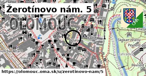 Žerotínovo nám. 5, Olomouc