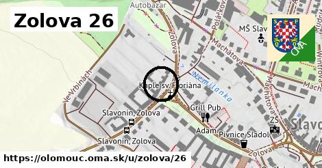 Zolova 26, Olomouc