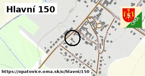 Hlavní 150, Opatovice