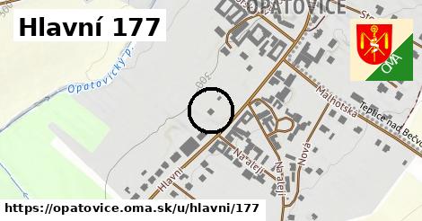 Hlavní 177, Opatovice