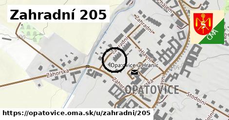 Zahradní 205, Opatovice