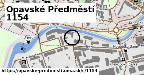 Opavské Předměstí <span class="supisne">1154</span>