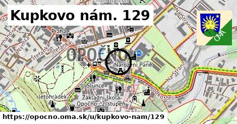 Kupkovo nám. 129, Opočno