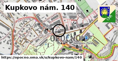 Kupkovo nám. 140, Opočno