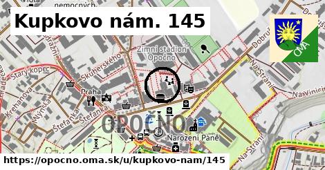 Kupkovo nám. 145, Opočno