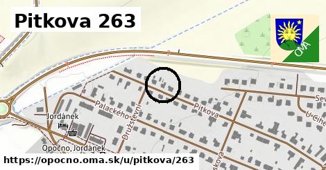 Pitkova 263, Opočno