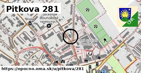 Pitkova 281, Opočno