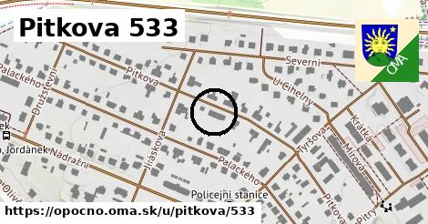 Pitkova 533, Opočno