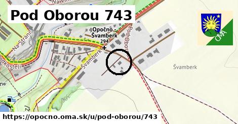 Pod Oborou 743, Opočno