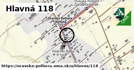 Hlavná 118, Oravská Polhora