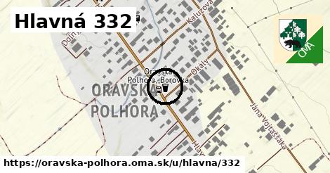 Hlavná 332, Oravská Polhora