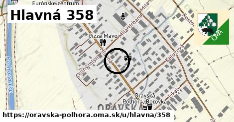 Hlavná 358, Oravská Polhora