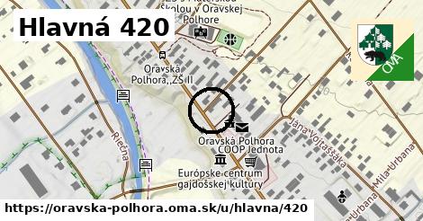 Hlavná 420, Oravská Polhora