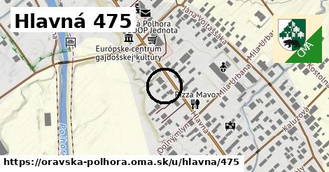 Hlavná 475, Oravská Polhora