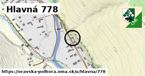 Hlavná 778, Oravská Polhora