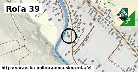 Roľa 39, Oravská Polhora