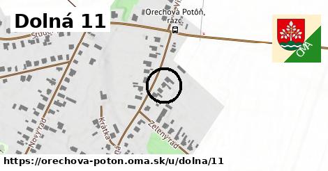 Dolná 11, Orechová Potôň