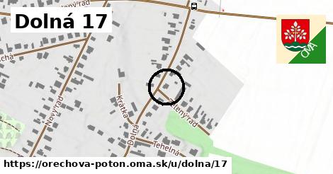 Dolná 17, Orechová Potôň