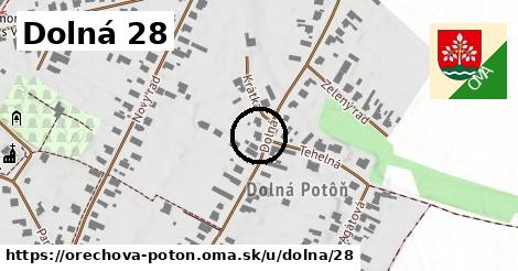 Dolná 28, Orechová Potôň