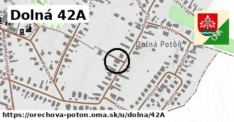 Dolná 42A, Orechová Potôň