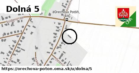 Dolná 5, Orechová Potôň