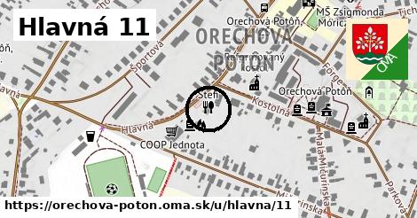 Hlavná 11, Orechová Potôň