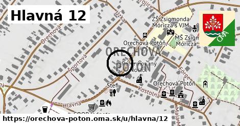 Hlavná 12, Orechová Potôň