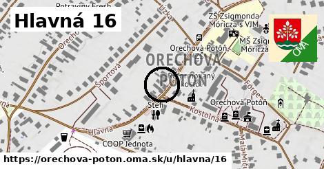 Hlavná 16, Orechová Potôň