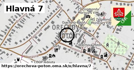 Hlavná 7, Orechová Potôň