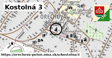 Kostolná 3, Orechová Potôň