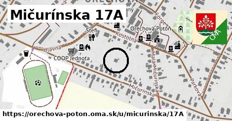 Mičurínska 17A, Orechová Potôň