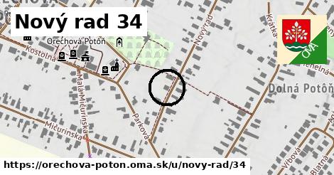 Nový rad 34, Orechová Potôň