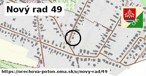 Nový rad 49, Orechová Potôň