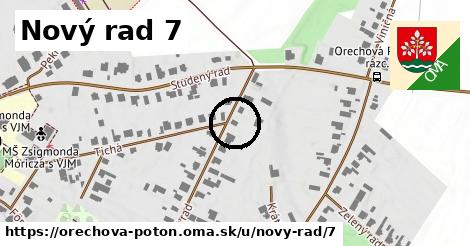 Nový rad 7, Orechová Potôň