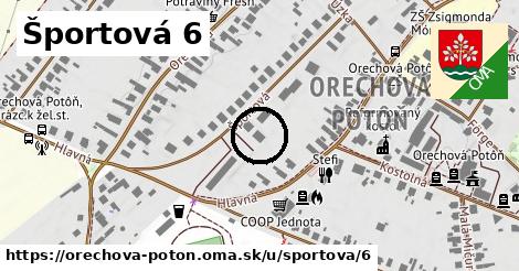 Športová 6, Orechová Potôň