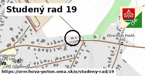 Studený rad 19, Orechová Potôň