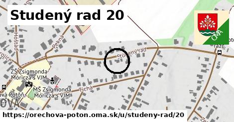 Studený rad 20, Orechová Potôň