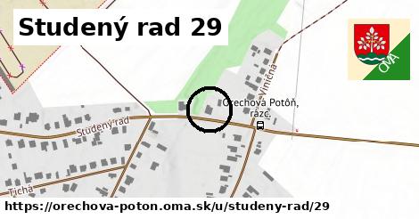 Studený rad 29, Orechová Potôň